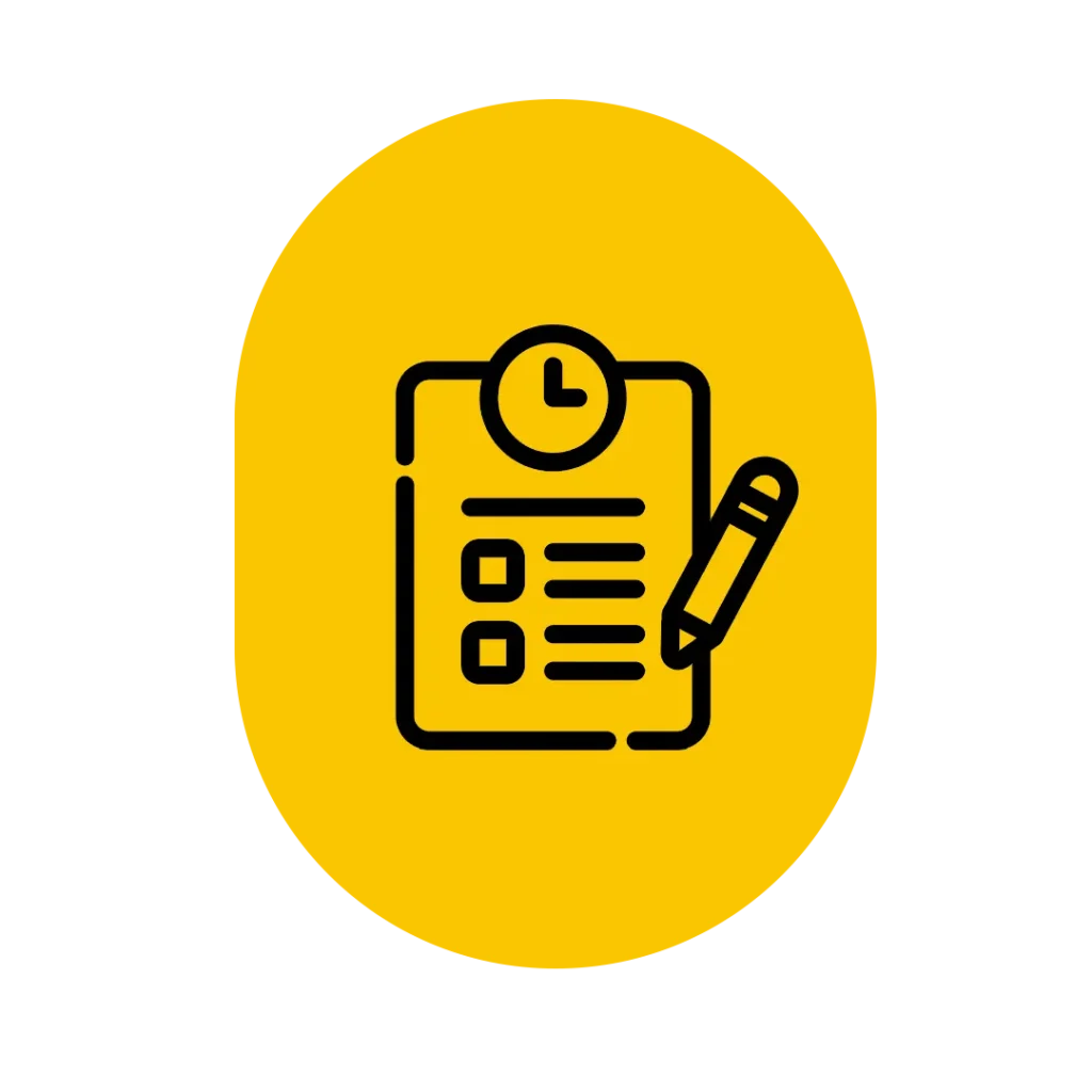 برنامه مطالعاتی   یک ماهه و 20 روزه