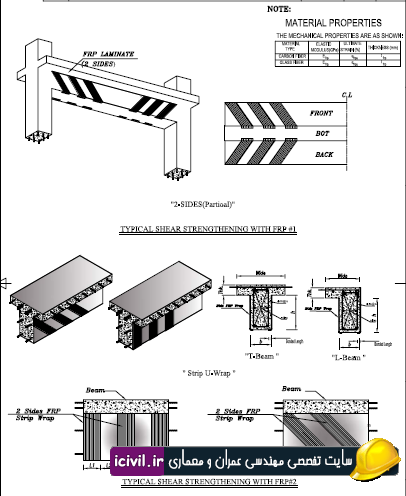 دانلود نشریه 345:ضوابط اجرایی بهسازی ساختمانهای بتنی با مصالح FRP 1 دانلود نشریه 345