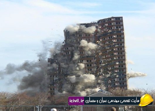 سمینار روش های تخریب سازه های فولادی 1 تخریب سازه