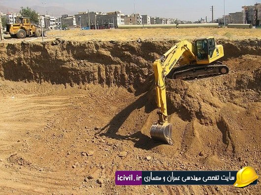 آشنایی با روش های گودبرداری و اجرای سازه نگهبان 1 آشنایی با روش های گودبرداری