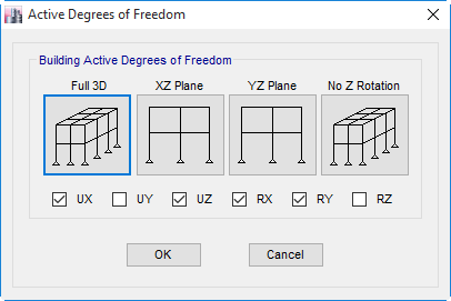 طراحی قاب مهاربندی شده ویژه SCBF مطابق مبحث دهم (قسمت دوم) 7 مقید کردن درجه آزادی RZ و UY