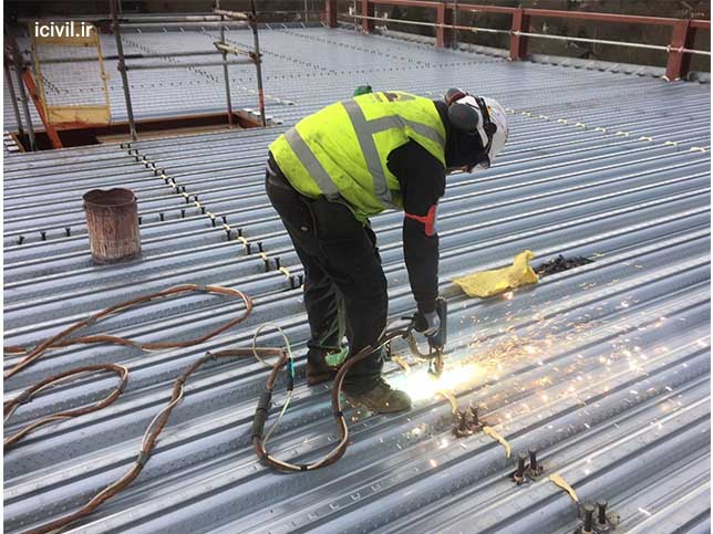 گل میخ عرشه فولادی