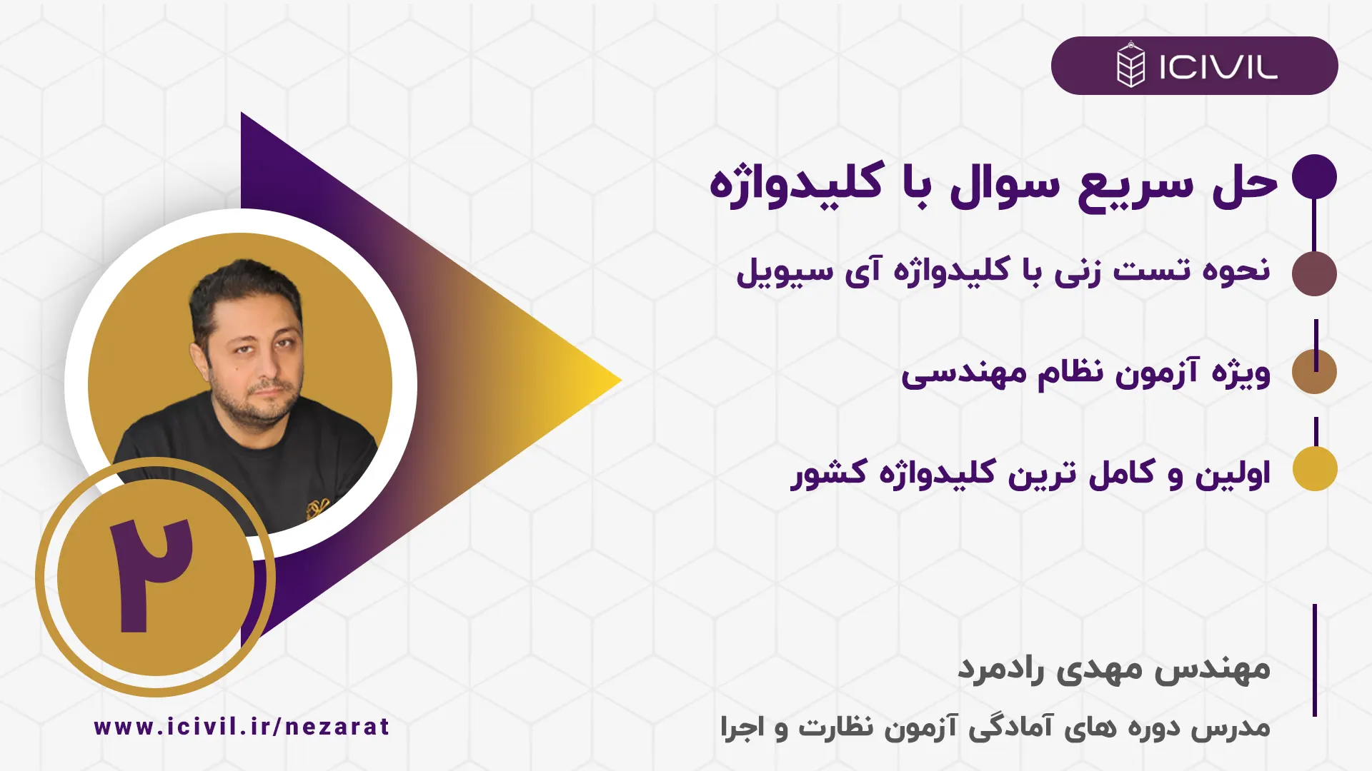 نحوه تست زنی با کلیدواژه قسمت دوم