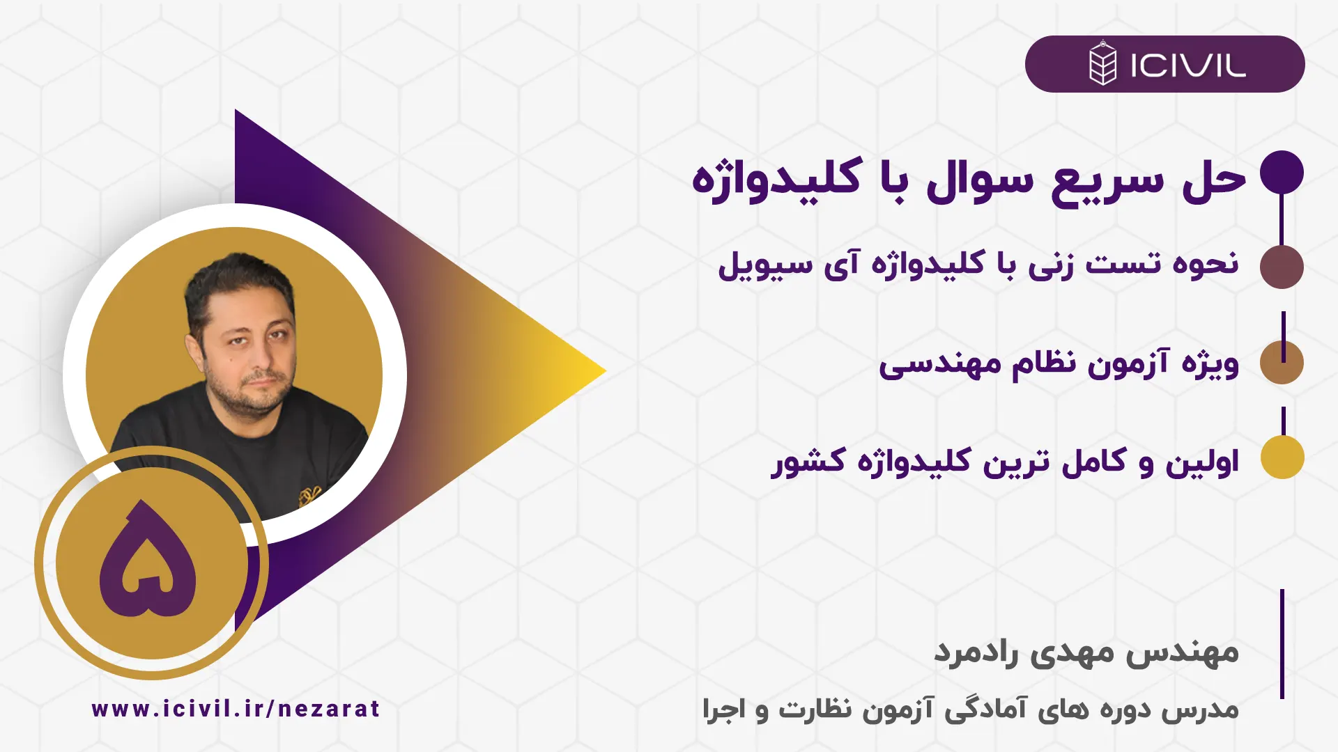 نحوه تست زنی با کلیدواژه قسمت پنجم
