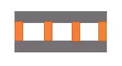 تیر آهن عرضی سقف تاق ضربی